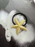 Women's Casual Beach Modern Style Starfish Shell Alloy Hair Tie