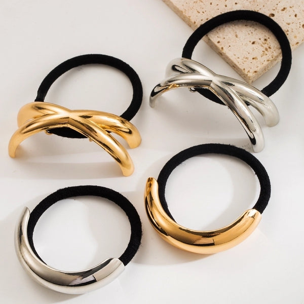 Women's Casual Classic Style Geometric Alloy Hair Tie