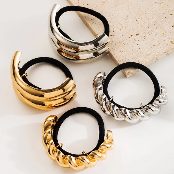 Women's Casual Classic Style Geometric Alloy Plating Hair Tie