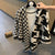 Women's Casual Classic Style Houndstooth Rayon Polyester Scarf Shawl