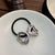 Women's Casual Cute Simple Style Asymmetrical Alloy Hair Tie