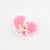 Women's Casual Cute Solid Color Cloth Metal Hair Clip