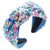 Women's Casual Cute Sweet Flower Cloth Sequins Appliques Hair Band