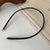 Women's Casual Elegant Simple Style Solid Color Pu Leather Hair Band