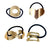 Women's Casual Elegant Streetwear Geometric Zinc Alloy Plating Hair Tie