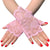 Women's Casual Flower Gloves 1 Pair