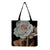 Women's Casual Flower Shopping Bags