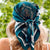 Women's Casual Hawaiian Streetwear Geometric Satin Kerchief