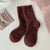 Women's Casual Heart Shape Nylon Embroidery Crew Socks A Pair