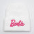 Women's Casual Letter Eaveless Wool Cap