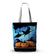 Women's Casual Pumpkin Bat Ghost Shopping Bags