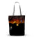 Women's Casual Pumpkin Bat Ghost Shopping Bags