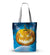 Women's Casual Pumpkin Bat Ghost Shopping Bags