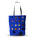 Women's Casual Pumpkin Bat Ghost Shopping Bags