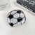 Women's Casual Simple Style Ball Basketball Football PVC Hair Claws