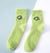 Women's Casual Simple Style Cartoon Fruit Polyester Jacquard Crew Socks A Pair