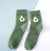 Women's Casual Simple Style Cartoon Fruit Polyester Jacquard Crew Socks A Pair