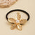 Women's Casual Simple Style Geometric Alloy Rubber Hair Clip Hair Tie