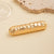 Women's Casual Simple Style Geometric Alloy Rubber Hair Clip Hair Tie