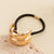 Women's Casual Simple Style Geometric Alloy Rubber Hair Clip Hair Tie