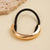 Women's Casual Simple Style Geometric Alloy Rubber Hair Clip Hair Tie