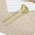 Women's Casual Simple Style Knot 304 Stainless Steel Hairpin