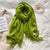 Women's Casual Simple Style Letter Rayon Polyester Tassel Scarf