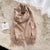 Women's Casual Simple Style Letter Rayon Polyester Tassel Scarf