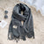 Women's Casual Simple Style Letter Rayon Polyester Tassel Scarf