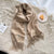 Women's Casual Simple Style Letter Rayon Polyester Tassel Scarf