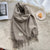 Women's Casual Simple Style Letter Rayon Polyester Tassel Scarf