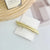 Women's Casual Simple Style Solid Color Alloy Plating Hair Clip