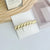 Women's Casual Simple Style Solid Color Alloy Plating Hair Clip