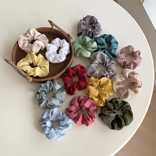 Women's Casual Simple Style Solid Color Cloth Hair Tie