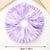 Women's Casual Simple Style Solid Color Cloth Pleated Hair Tie