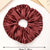 Women's Casual Simple Style Solid Color Cloth Pleated Hair Tie