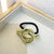 Women's Casual Simple Style Solid Color Knot Alloy Hair Tie