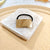 Women's Casual Simple Style Solid Color Metal Plating Hair Tie