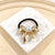 Women's Casual Simple Style Solid Color Metal Plating Hair Tie