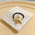 Women's Casual Simple Style Solid Color Metal Plating Hair Tie