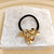 Women's Casual Simple Style Solid Color Metal Plating Hair Tie