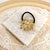 Women's Casual Simple Style Solid Color Metal Plating Hair Tie