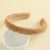 Women's Casual Simple Style Solid Color Plush Hair Band