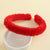 Women's Casual Simple Style Solid Color Plush Hair Band