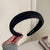 Women's Casual Simple Style Solid Color Sponge Inlay Rhinestones Hair Band