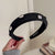 Women's Casual Simple Style Solid Color Sponge Inlay Rhinestones Hair Band