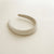 Women's Casual Simple Style Solid Color Velvet Handmade Hair Band