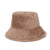 Women's Casual Simple Style Solid Color Wide Eaves Bucket Hat