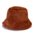 Women's Casual Simple Style Solid Color Wide Eaves Bucket Hat