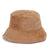 Women's Casual Simple Style Solid Color Wide Eaves Bucket Hat